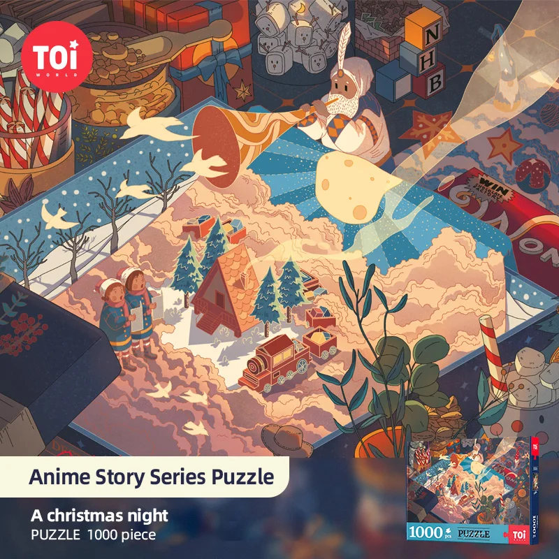 

Пазлы для новогодней ночи для подростков, 1000 шт.