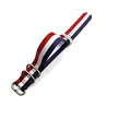 Blue white red