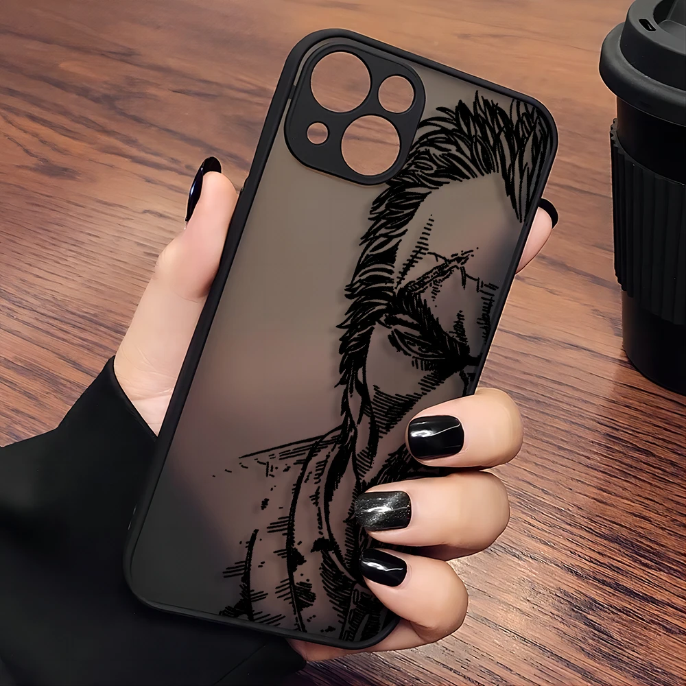 Vinland Saga Anime Black Matte Phone Case