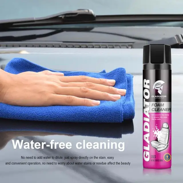 Car Upholstery Cleaner All Purpose Cleaning Solution No Flushing Car Foam  Cleaner Removes Stains Multi Functional Foam Cleaner - AliExpress