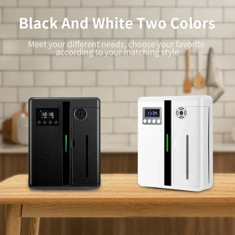 Scent Machine Coverage 300m³ Aroma Diffuser Wall Mounted Hotel Aroma Diffuser With Fan Inside For Large Area Home Fragrance