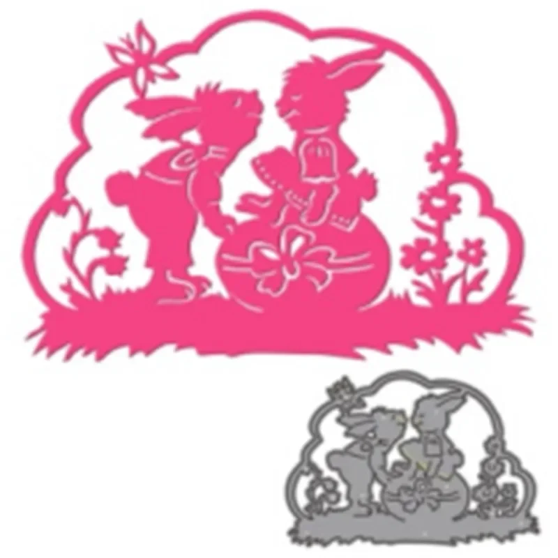 

Металлические пресс-формы 2023 Новые горячие продажи пасхальные трафареты для «сделай сам» Скрапбукинг декоративное тиснение ручная работа штамповочный шаблон