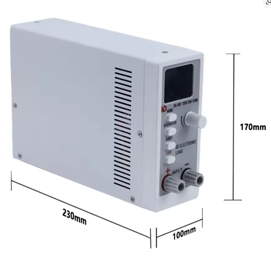 DH-801 DC Electronic Load Meter with Constant Voltage, Constant Current, and Con