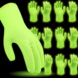 Luminous Green Fluorescent Gloves for Concerts and Interactive Party Decor (Fluorescent green)