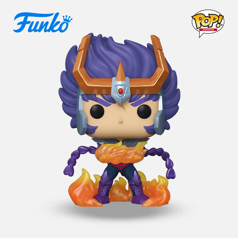 

Funko Pop! Серия анимации Saint Seiya, Феникс One, светящийся #47692, Детская анимация, охватывающие игрушки, настольное украшение, подарок
