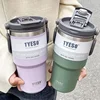 Tyeso Coffee Cup Thermos Bottle Stainless Steel Double-layer Insulation Cold And Hot Travel Mug Vacuum Flask Car Water Bottle 2