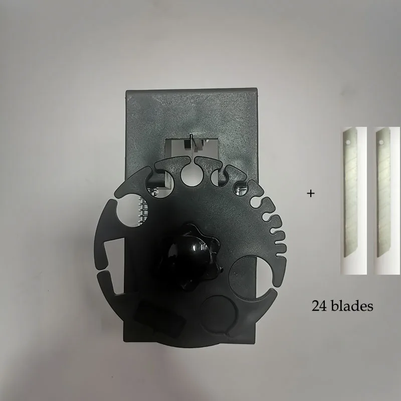 Black and 24 blade