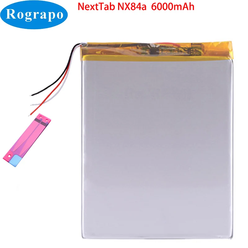 Nuova Batteria Per Tablet Pc 3.8V 6000Mah Per Nextab Nx84A