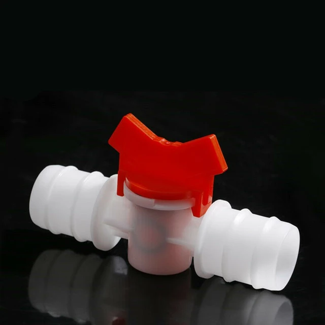 1Db 4/6/8/10/12/10/20 Mm -Es Tömlő Kétirányú Műanyag Gömbszelep -Akvárium Kerti Mikro Öntözés Reduktja A Gyors Dugó Csatlakozó Szerszámát - Image 5
