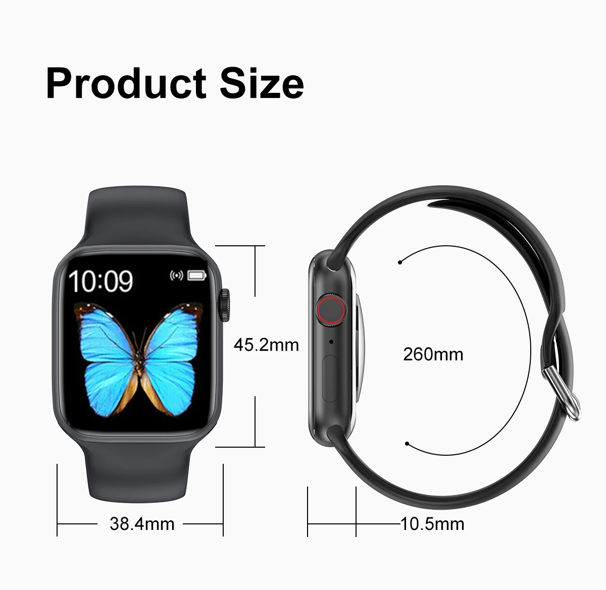 2022 10pc Wholsale Smart Watch Men Women Kid Sport Waterproof BT Phone Call Sleep Heart Rate SmartWatch for xiaomi huawei iphone
