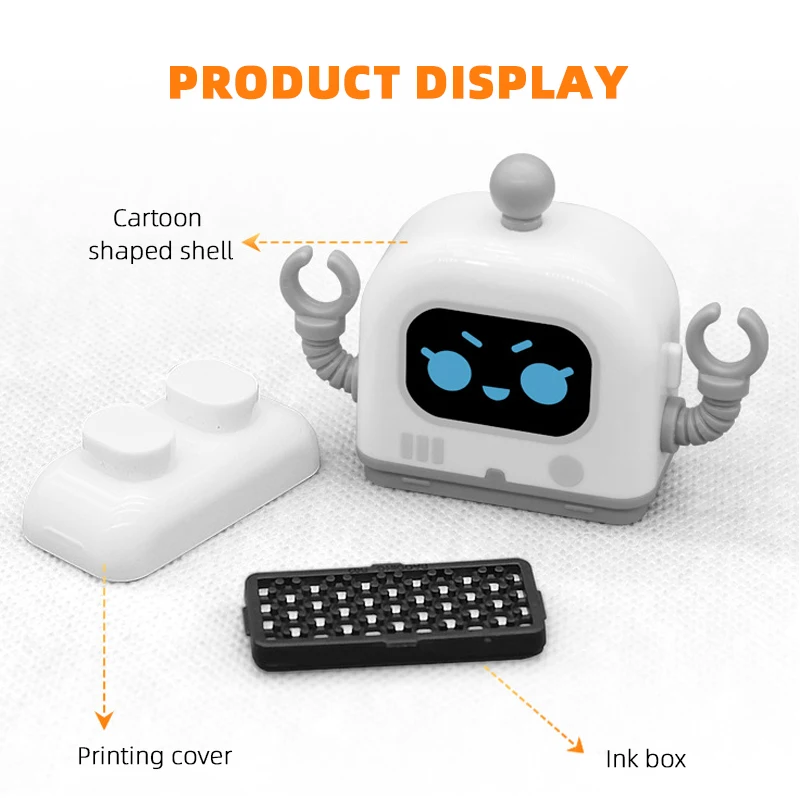 children's name stamp personalized waterproof stamp for clothing Men's and women's personalized ink pad stamps name stamp self ink stamps