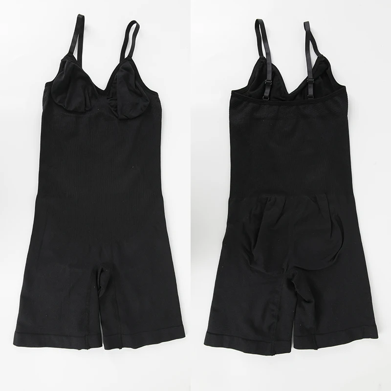 Tummy Control Bodysuit Shapewear Women Tank Top Seamless Full Body Shaper Anti Chafing Short Slimming Waist Trainer Butt Lifter