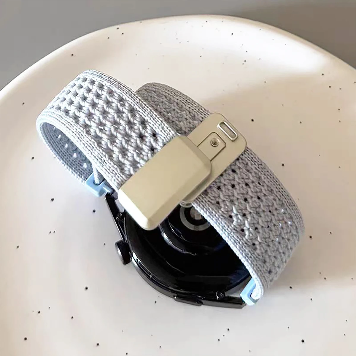 Versatile Nylon Braided Bracelet Strap (18/20/22mm)