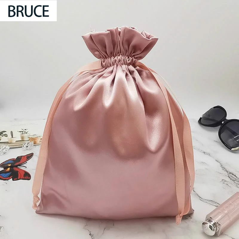 50 шт. пятно мешок ювелирных изделий упаковки пищевых продуктов с Drawstring хлопка в