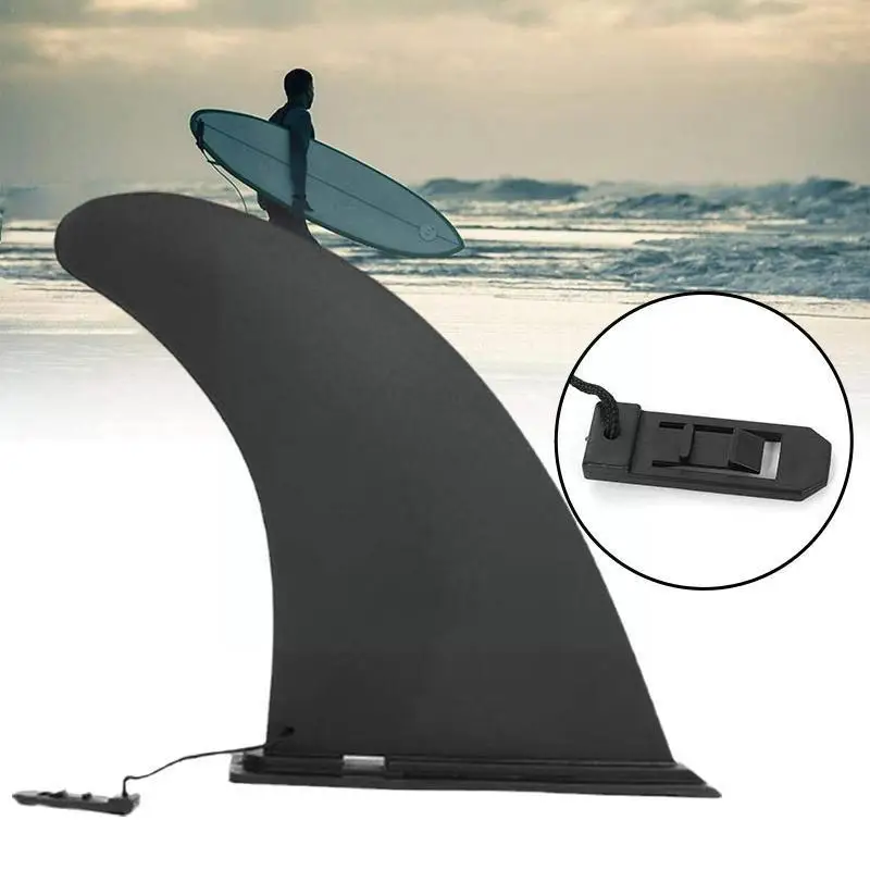 

Surfing Wawe Fin Marine SUP Slide-in Large Fish Fin Tail Surfboard Rudder Tail Paddle Buckle Detachable Fin Diverter Board B8M4
