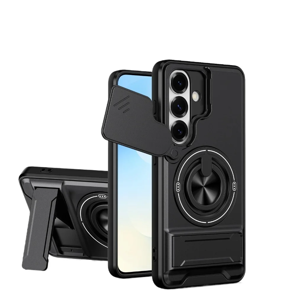 Enhanced Magnetic Ring Holder Stand Armor Phone Case