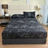 Eco-Friendly Butterfly Print Quilted Bed Mattress Cover Fitted Sheet - Cozy, Whimsical Touch for Your Bedroom Retreat 6