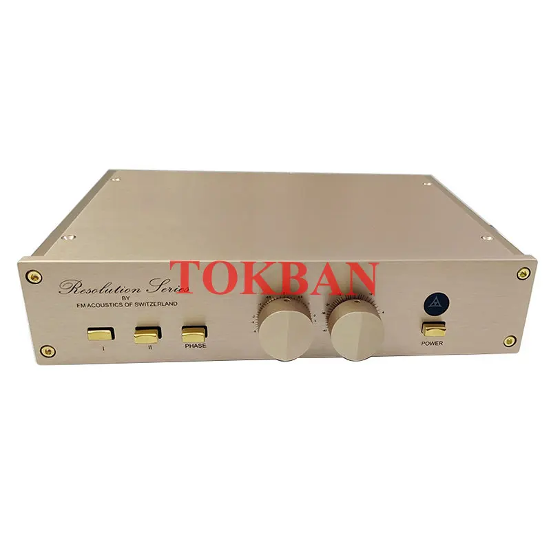 Tokban Reference FM255 Class A Preamplifier RCA Balanced XLR HIFI Preamplifier for Amplifier Audio