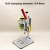 Precision CNC Table Drilling Machine Mini Drill Press Portable Benchtop Driller B10 Chuck DIY Metal Wooden Jade Crafts Tool 4