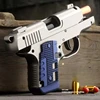 Pocket Mini Gx4 M1911 Continuous Shell Throwing Toy Gun Education Gun Model Soft Bullet Launcher BlowBack Airsoft Pistol 1