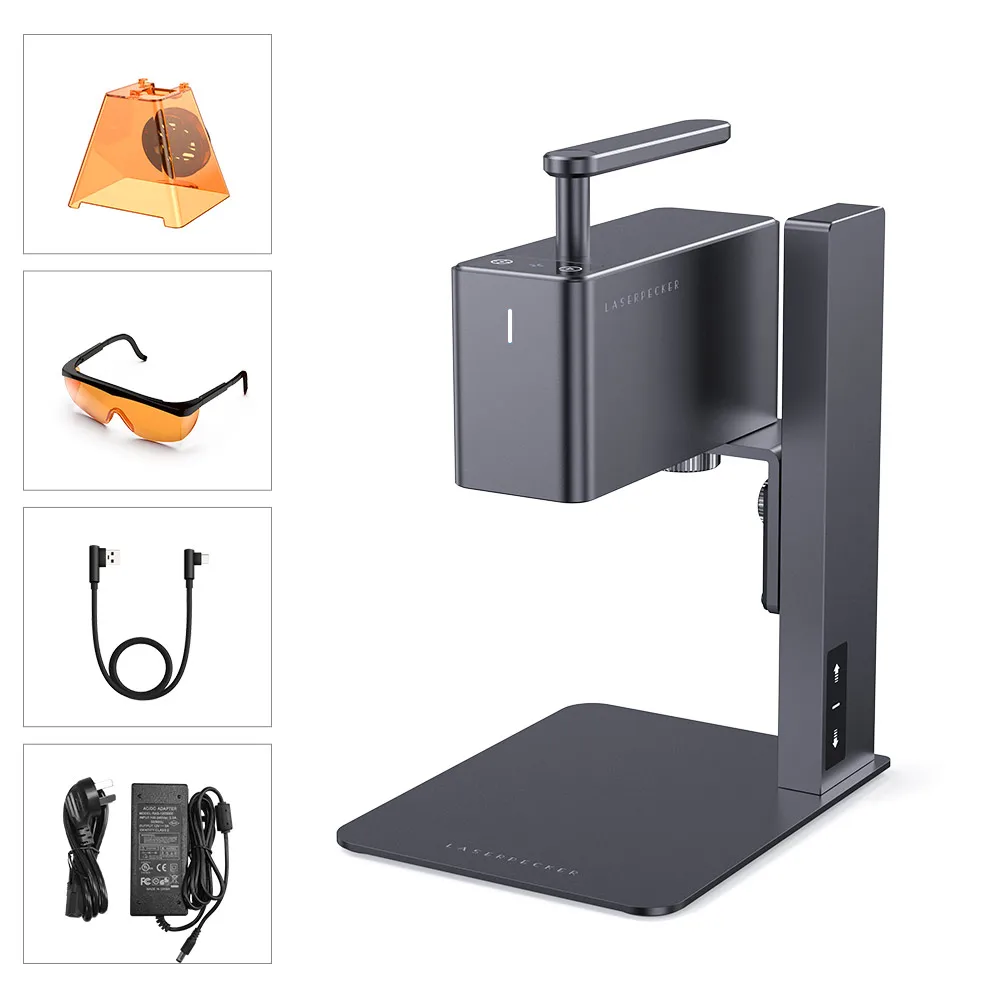 LaserPecker 2 Laser Engraver Portable Wood Engraving Machine DIY Logo Printer Wood Graver Art Making Laser Engraving Machine
