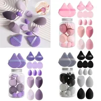 7/14pcs Makeup Puff Powder Kit Blending Sponge Triangle Powder Puff Finger Air Puff Soft Make Up Beauty Facial Cosmetic Tool 1