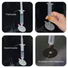 Car Windshield Repair Resin Kit Tools Windscreen Break Scratch Restoration Protective Stickers Glass Cleaner Care No Trace Wash 5