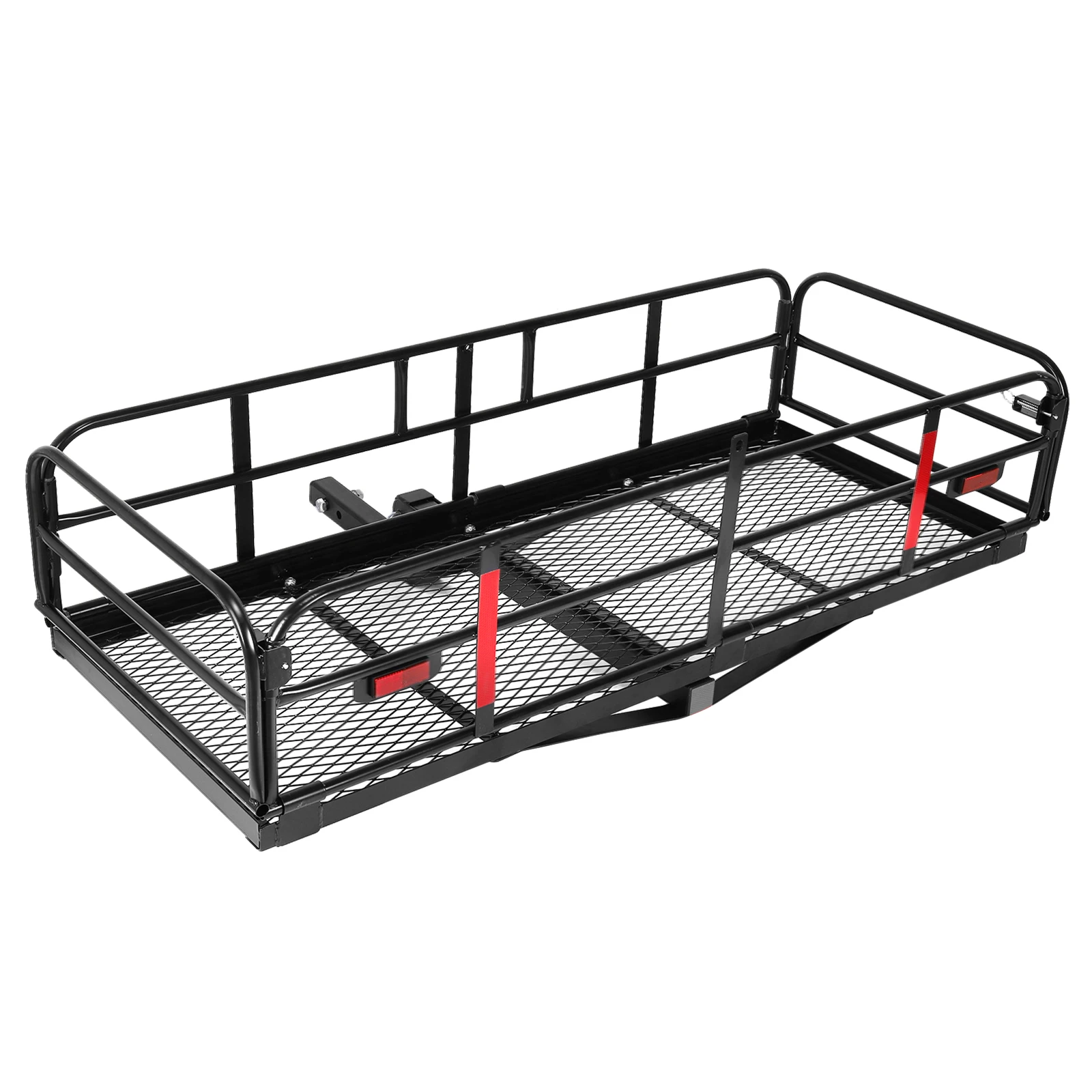 Iron Black Rear Luggage Basket Cargo Carrier for Car SUV Camping