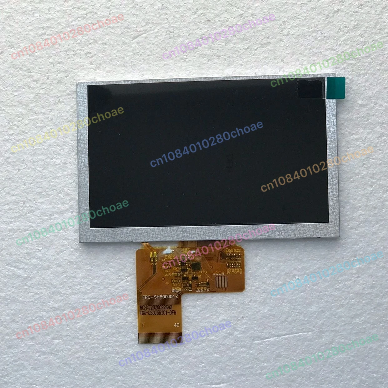 5-Inch TFT LCD 800x480 high resolution 40
