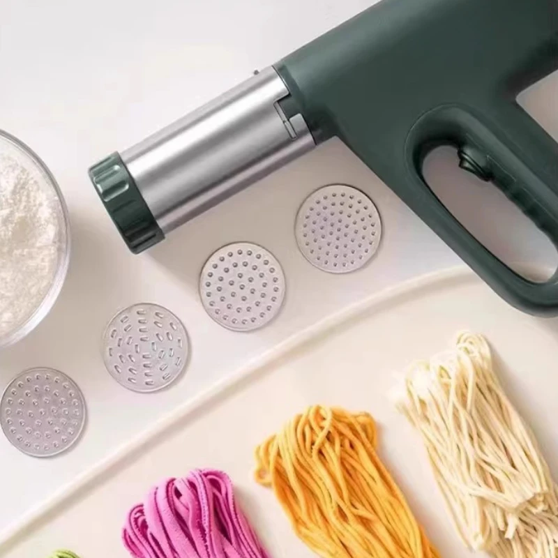 Noodle Machine Household Fully Automatic Small Electric Handheld Pressing Machine For Making Noodles Noodle Gun Artifacts