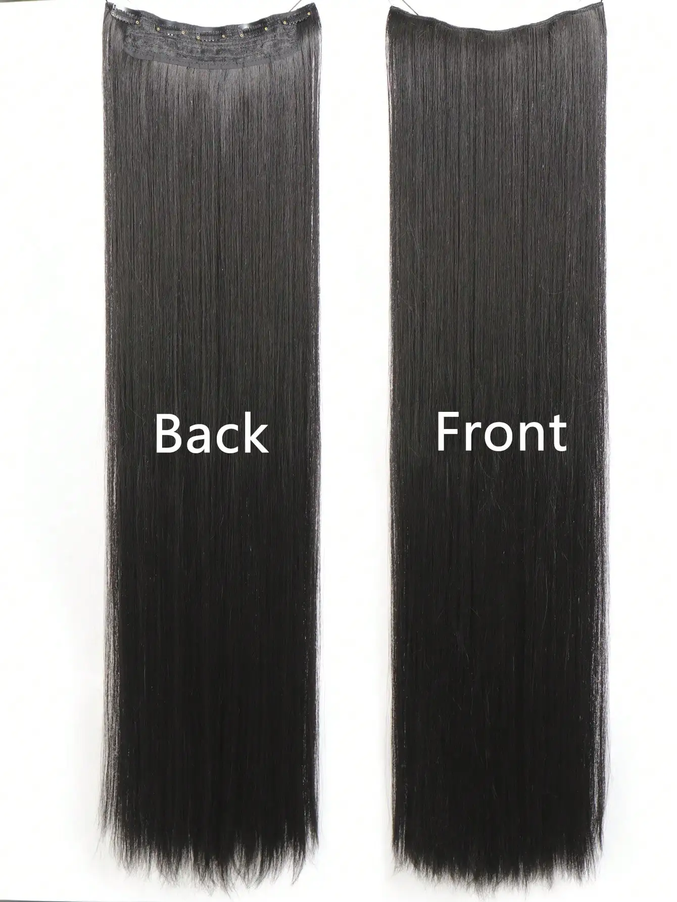100cm Synthetic Clip-In Hair Extension 4