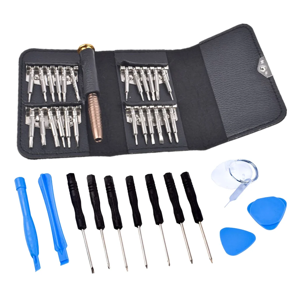 

1 Set 37 Pcs Practical Phone Tablet Computer Repair Tool Kit (Assorted Color)