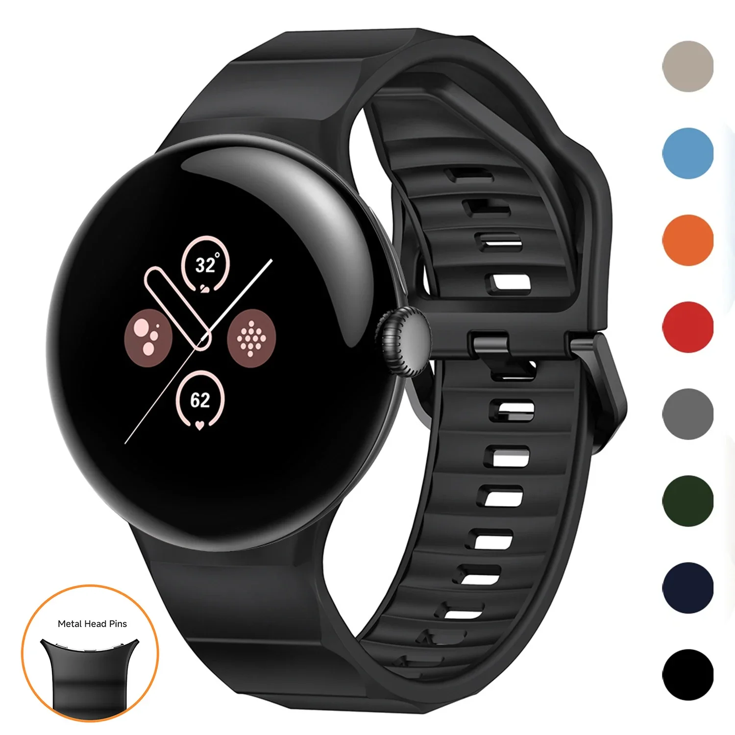 Sofe Silicone Sport Band - Durable Strap