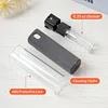 2 in 1 Microfiber Screen Cleaner Spray Bottle Mobile Phone Tablet Computer Microfiber Cloth Cleaning Wipes For iPhone Samsung Mi 5