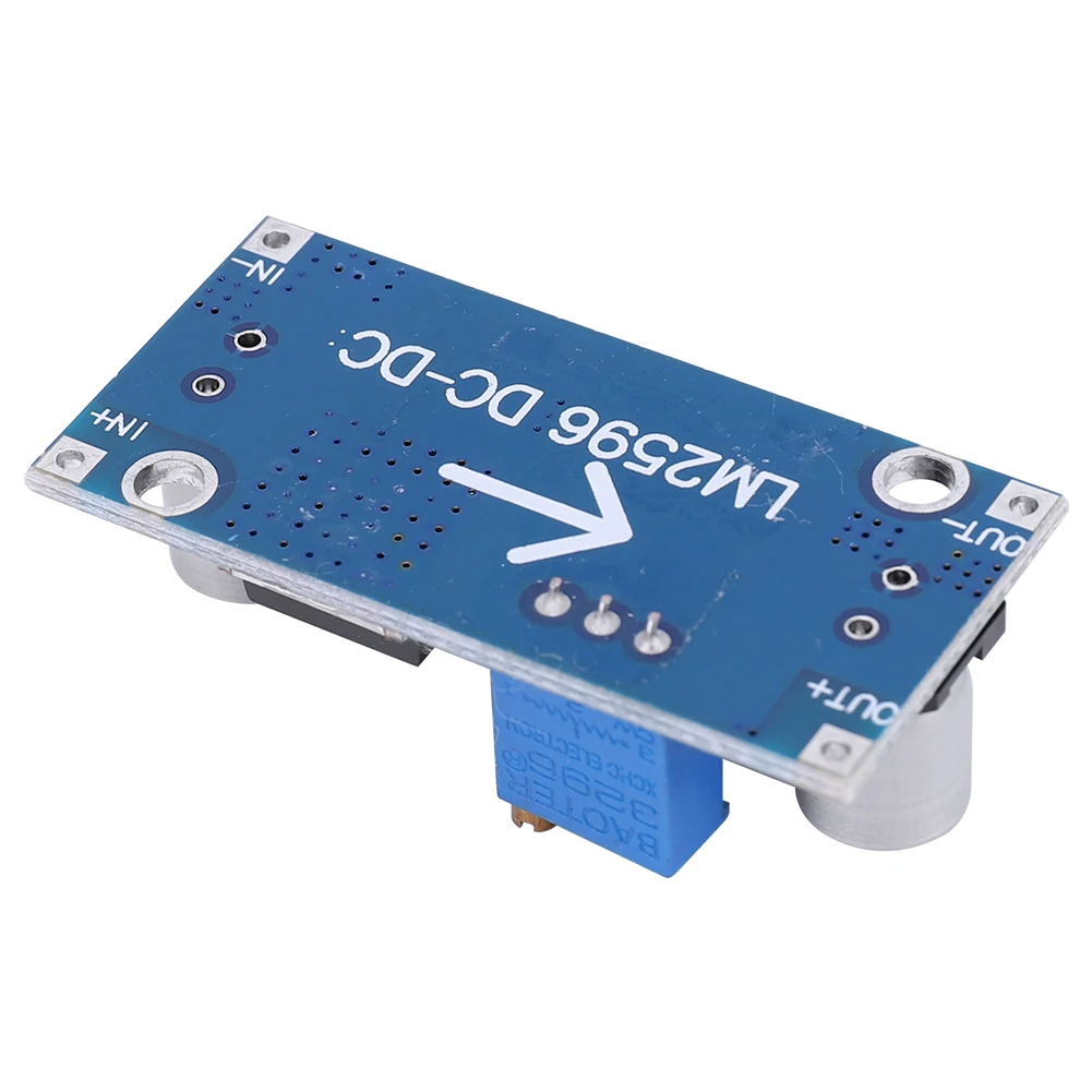 LM2596S 조정 가능한 스텝다운 모듈 DC-DC 스텝다운 전력 변환기 모듈 3A 3.2V-46V