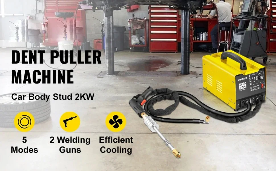 JH GYS2700 3500A Dent Drawing Machine Spot Welder 2KW Spot Puller Bonnet Dent Re