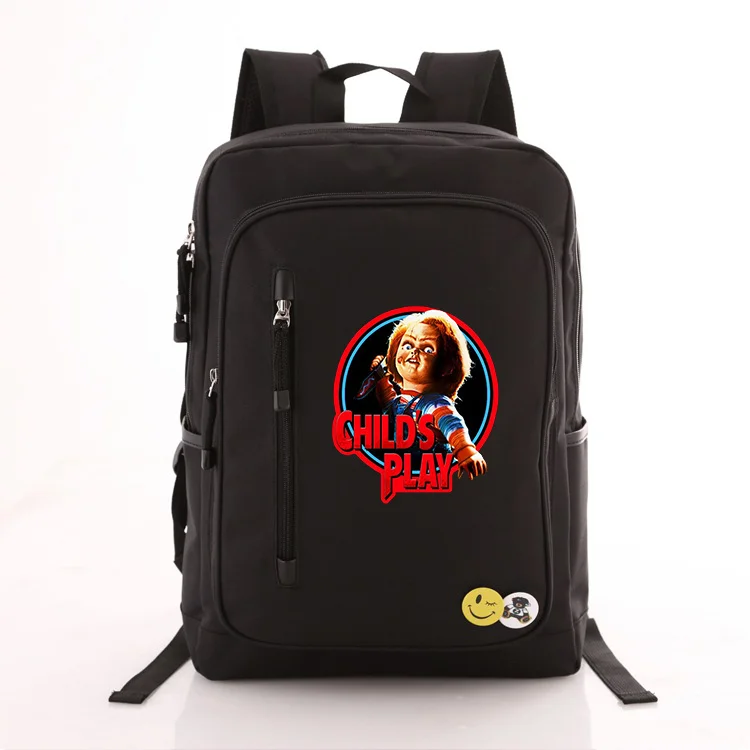 

Child's Play Chucky Men's Backpack Multifunctional Waterproof Bags For Male Business Laptop Backpacks Teenager Travel Bag