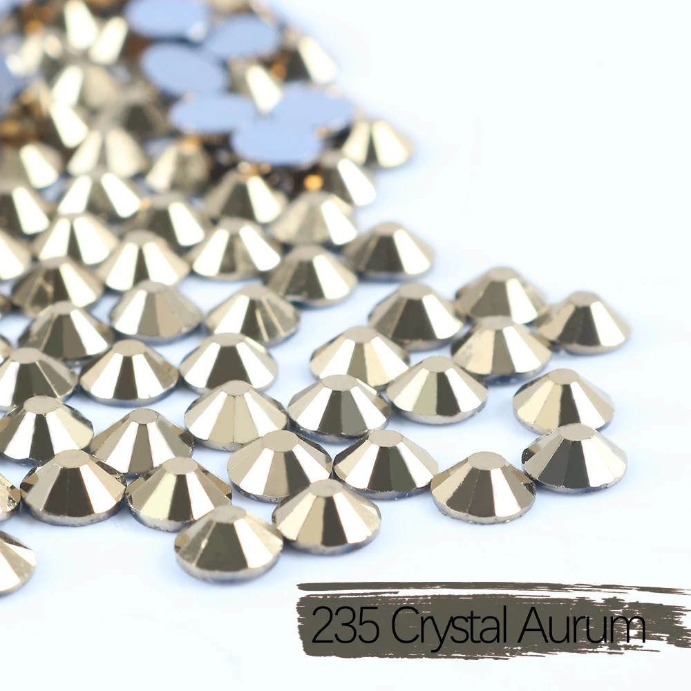Sparkling Crystal Glass Rhinestones for Clothing and Garment Decoration
