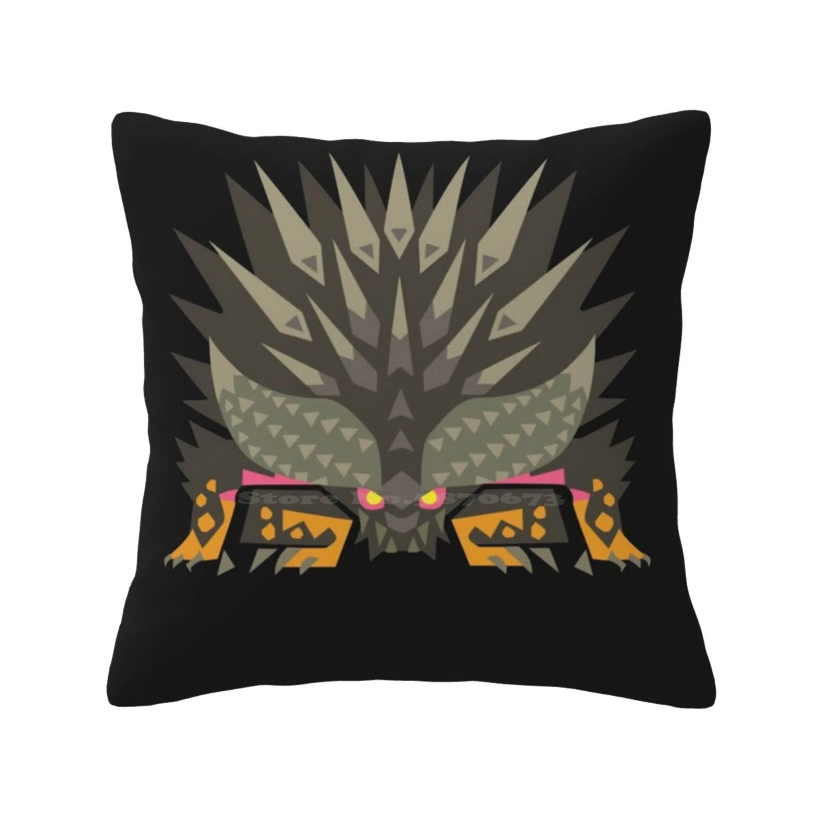 Monster Hunter World Nigergante Icon Funny Cute Decor Square Federa Monster Hunter World Nigergante Icon Logo Mhw