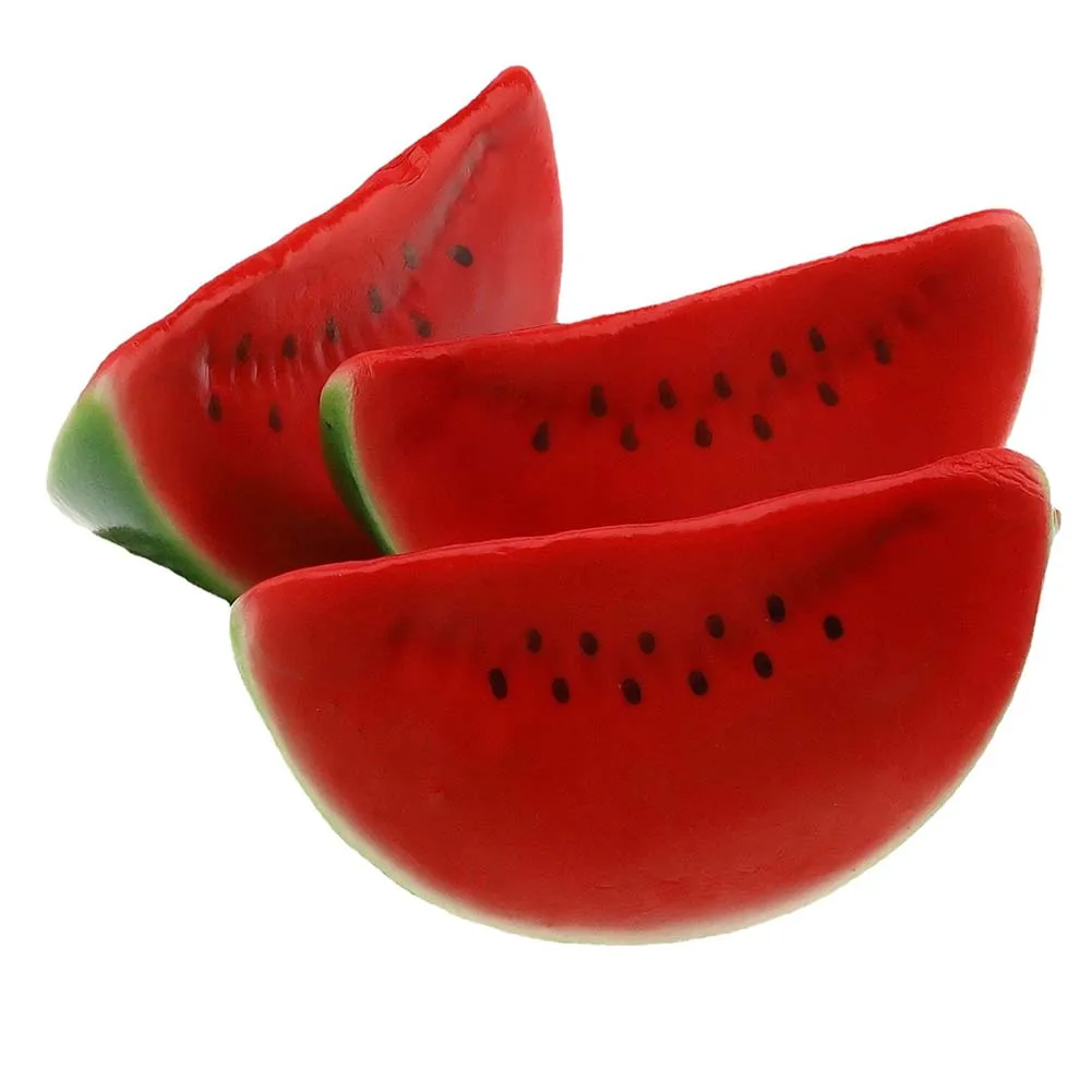 1pcs Simulation Watermelon Foam Fruit Model Decoration Cross-border Photography Props Home Window Display Decoration artificial fruits and vegetables