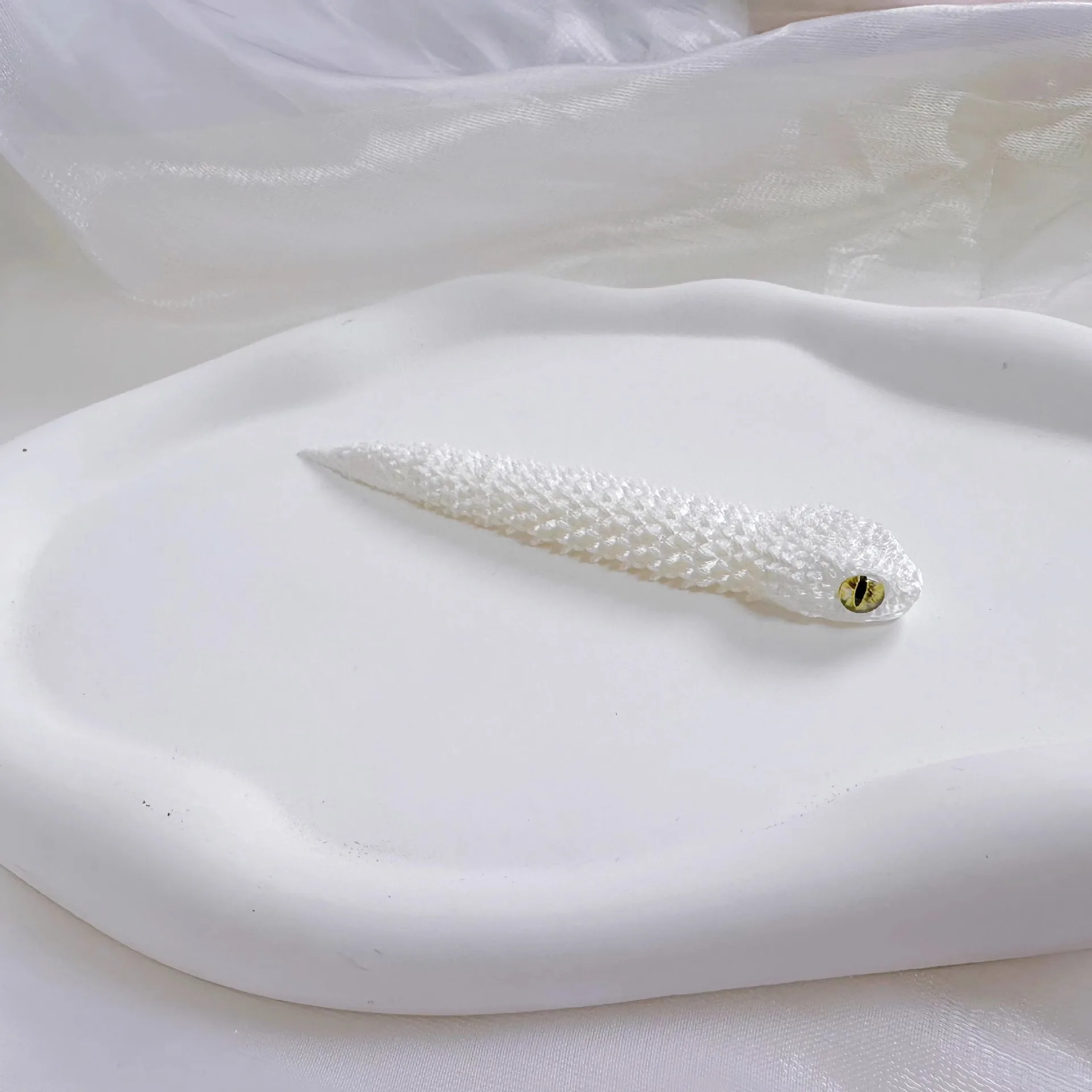 13cm 3D Printed Mini Snake Movable Joint Figurines Simulation Snake Office Desktop Ornament Christmas New Year Gifts Crafts Gift