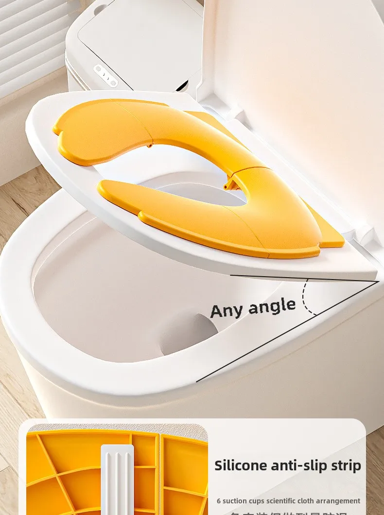Description Picture 4 of itemBaby Travel Toilet Training Seat Folding Potty Seat Toddler Portable Kids Travel Potty Seat Pad Urine Assistant Cushion