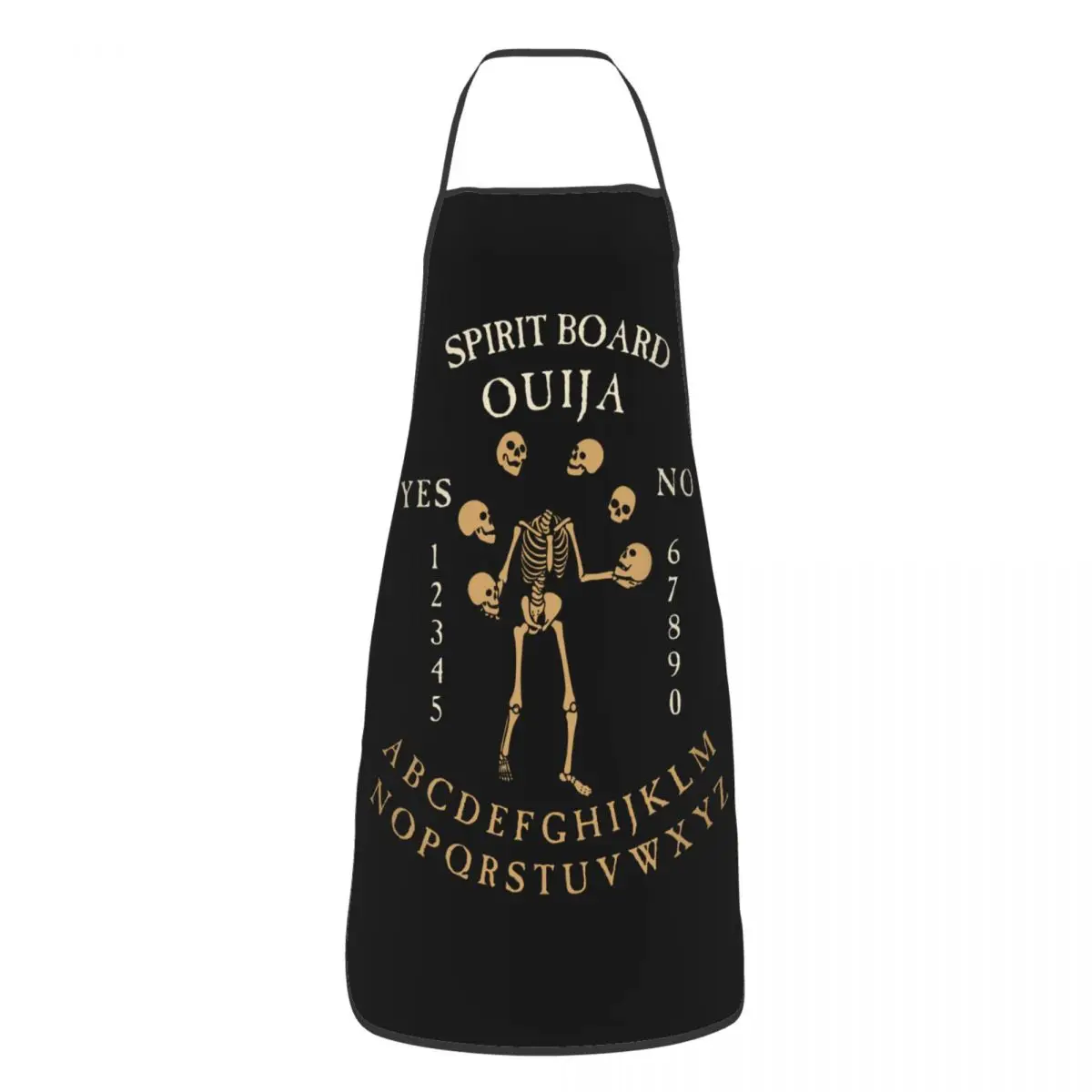 

Spirit Ouija Board With Skeletons Aprons Men Women Adult Chef Kitchen Cooking Halloween Witchcraft Tablier Cuisine Painting