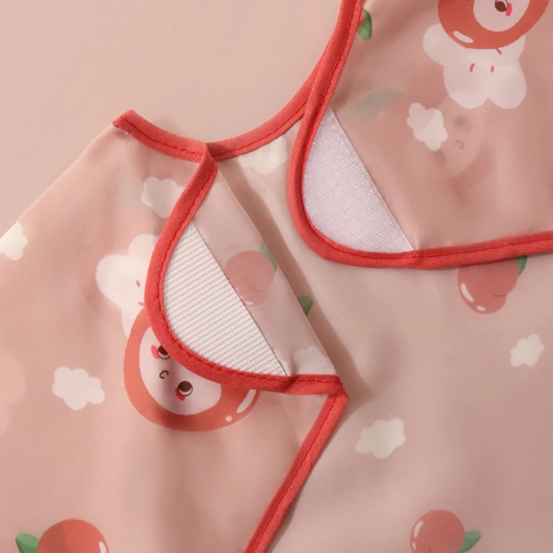 Baby-Essstuhlschürze, Hochstuhlschutz für Kleinkinder Alter von 6 Monaten bis 3 Jahren A2UB – Detail 16