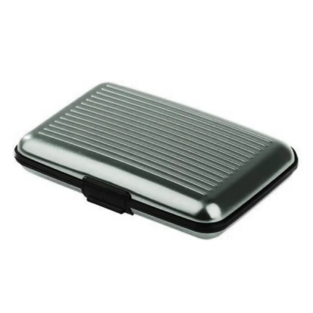 Sleek Waterproof Metal Card Holder Wallet