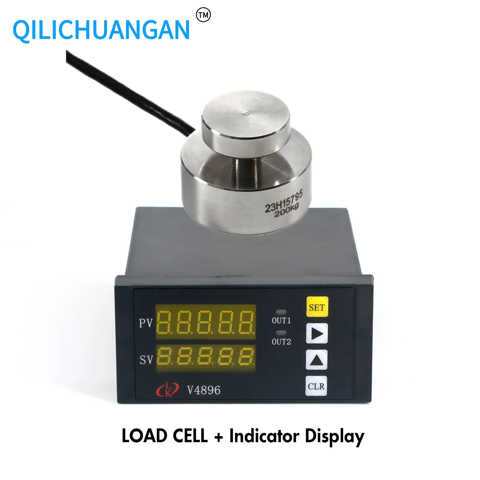 Sensor-de-pesaje-de-celda-de-carga-Pantalla-indicadora-prueba-de-tensi ...