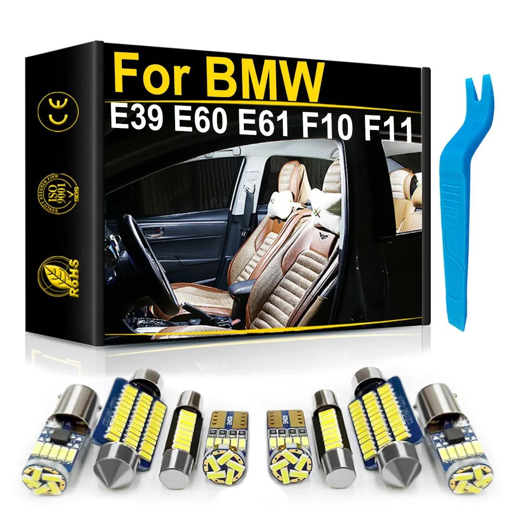 thumbnail image 2 of BMW 3 SERIES 16 LED FULL UPGRADE CANBUS ERROR FREE WHITE INTERIOR LIGHT KIT E90 2 of 9
