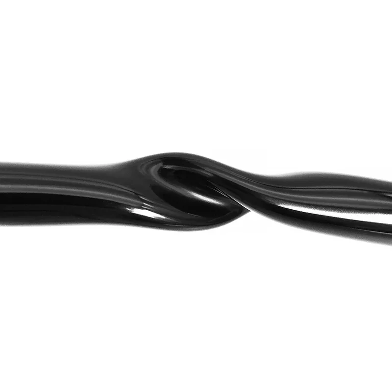 2-Meter Flexible Black Transparent Food-Grade Silicone Rubber Hose - Nontoxic Tubing