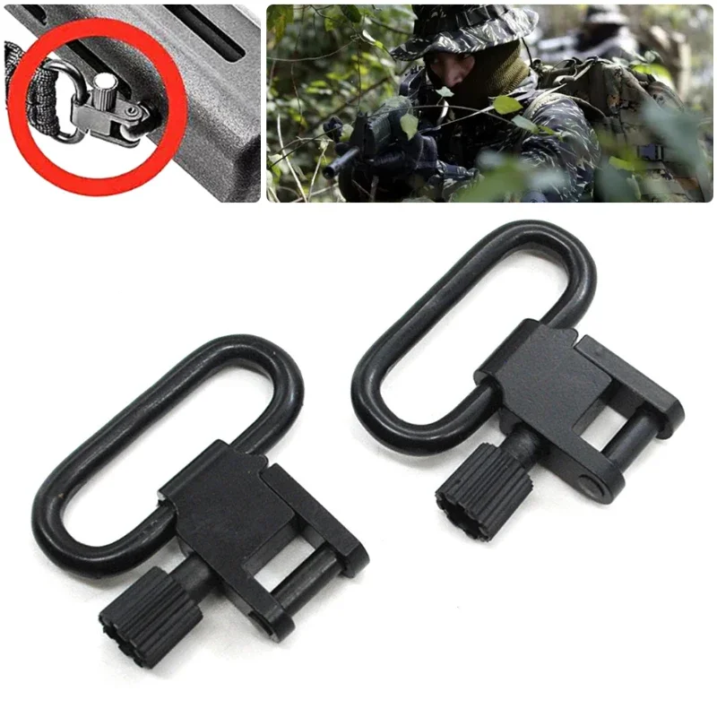 QD Sling Swivel para Outdoor Rifle, Two Point Sling, Gun Acessórios, Quick Destacável, Gun Mount Ring, Caça Ferramenta, Ar15, Quick