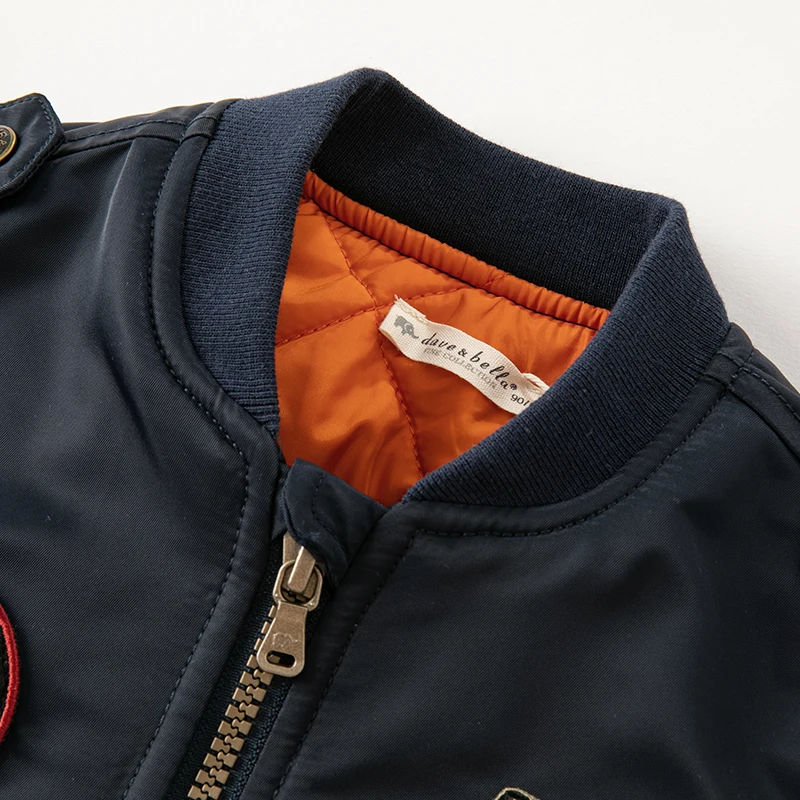 Dave Bella Jackets for Baby Boys Girls Casual Winter Outwear Children Kids Coat Clothes Sports Wear DB4237227